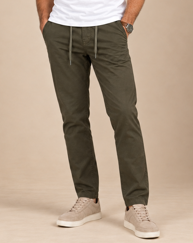 Grotti Bel Bağlamalı Pantolon — Khakis