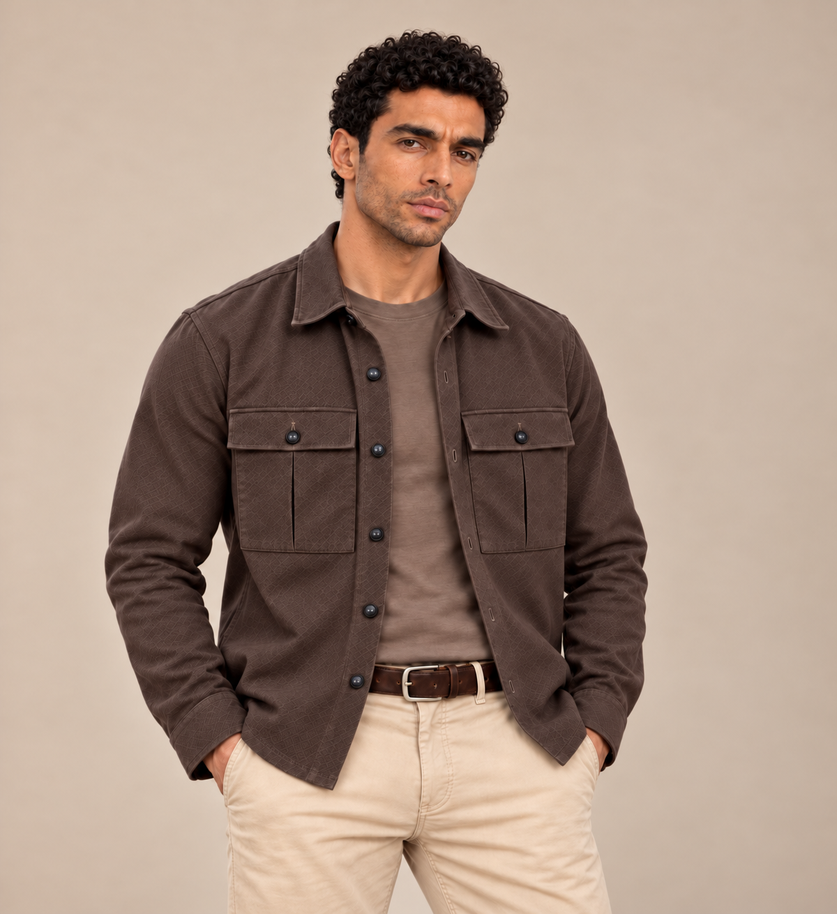 Patrol Overshirt — Brown